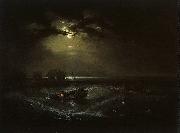 Joseph Mallord William Turner Fishermen at Sea  (The Cholmeley Sea Piece) USA oil painting reproduction